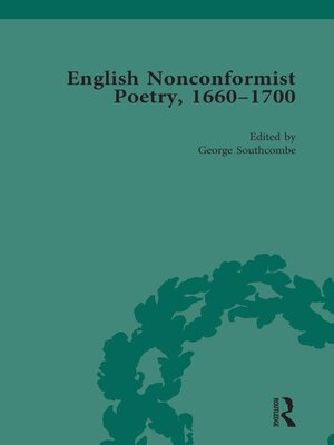 cover image of English Nonconformist Poetry, 1660–1700, vol 2